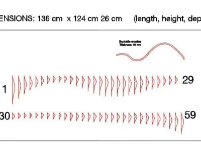 Parametric Fluent Woods 3D model
