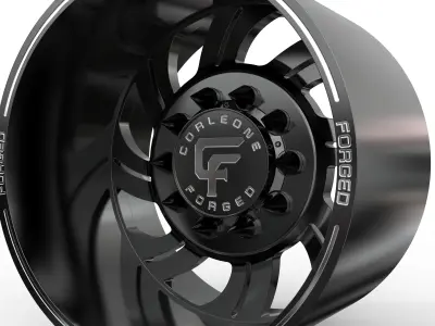 corleone Rear capone dually wheel  Free 3D print model