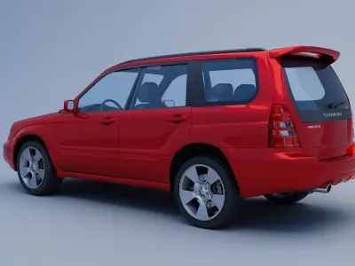 subaru forester sg5  3D model