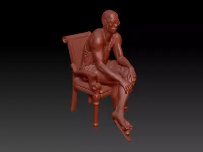 Fire Cloud Goddess 3D print model