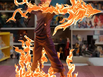 Sukuna Fire Arrow - Jujutsu Kaisen 3D print model