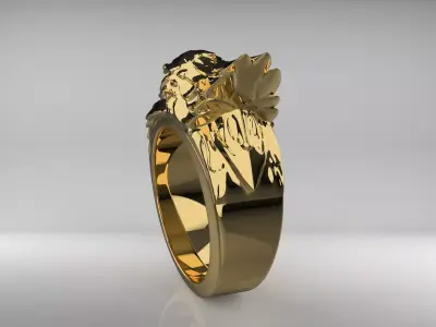 Eagle Ring 3D print model buy