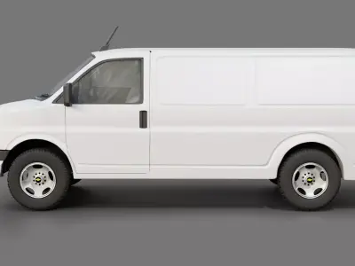 Chevrolet Express Cargo Van 2022 3D model