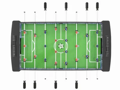 Football table  3D model