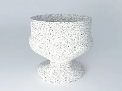 vaso granito granite vase Free 3D model