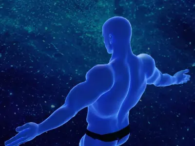 Doctor Manhattan  Free low-poly 3D model