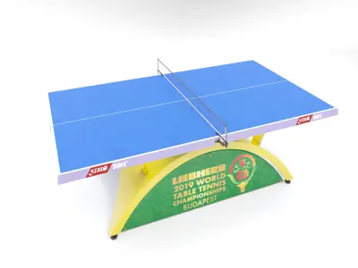 Table tennis model 2019  3D model