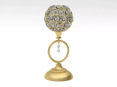 3d classic trinket model Low-poly 3D model