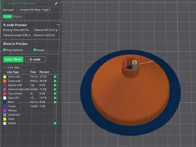 Funnel for battery phenol mixing and etc 3D print model