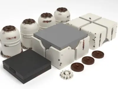 Star Wars Echo Base Crate  1-6 scale Hottoys  Free 3D print model