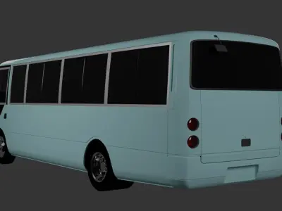 Mitsubishi Rosa 1999 3D Model 3D model