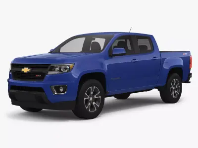 Chevrolet Colorado Z71 2018 3D model