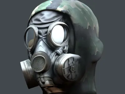Helmet 3d model military combat Military Low-poly 3D model Low-poly 3D model buy