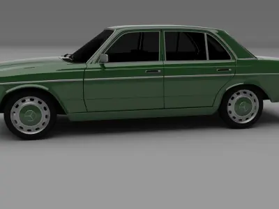 Mercedes-Benz W123 3D model