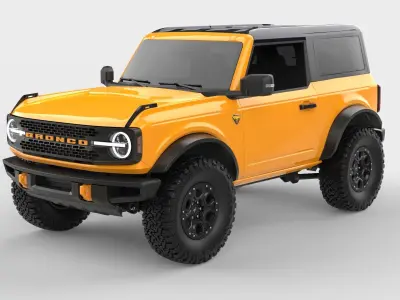 SUV Bronco Mk6 2021  3D model