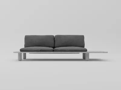 Japanese Sofa - High-Quality 3D Model 3D model