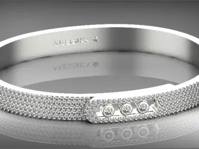 messika bracelet 3D print model