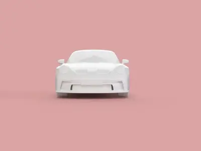 Porsche GT3 2022 3D model
