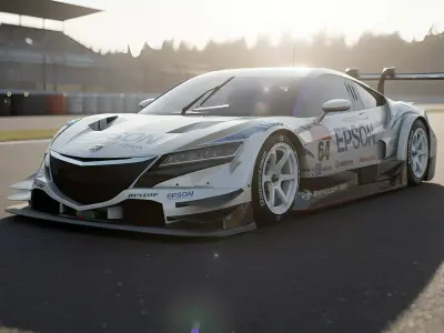 Honda NSX GT500 - 2017 3D model