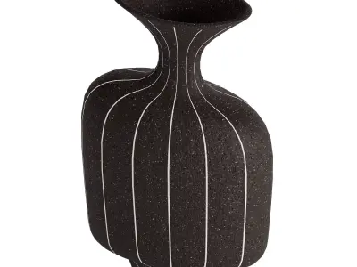 Clay vase 3D model buy