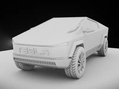 Tesla Cybertruck 3D model