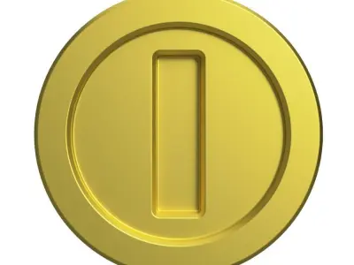 Mario bros Christmas tree decors 3D print model