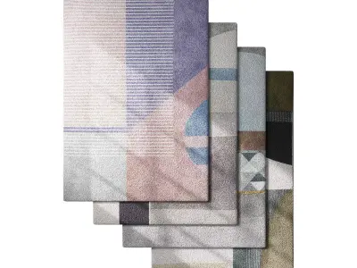 Carpet set 38 3D model