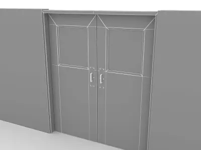 Door wall 3D model