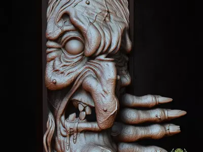 witch book 3D print model