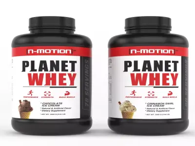Protein Powder 3D model