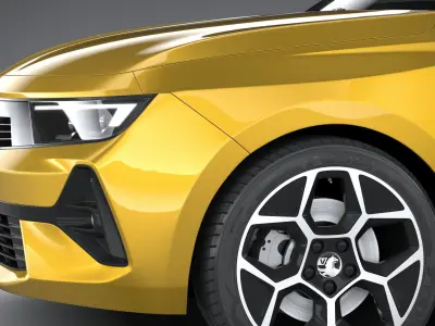 Vauxhall Astra 2022 3D model
