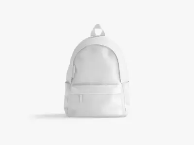 Backpack Low-poly 3D model