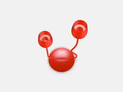 SILVERPARON Candlestick-tealight holder Low-poly 3D model