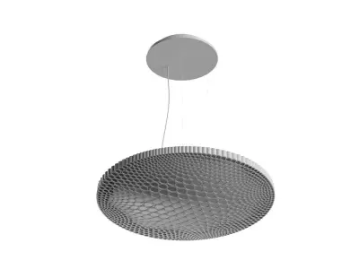 Honey-comb Pendant Light 3D model