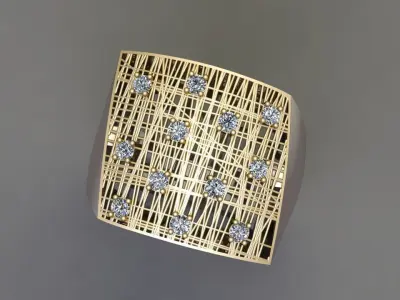 Fusion Ring 3D print model