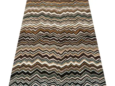 Rug Set 2139 3D model