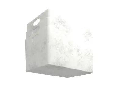 Stacked Variera Storage Box v2 003 Low-poly 3D model