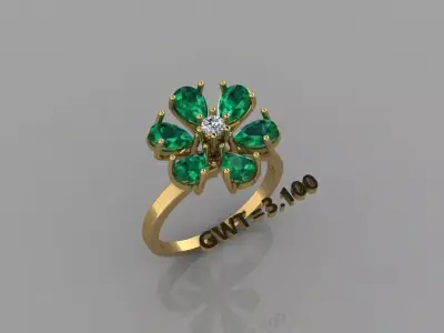 FANCE  RING 3D model purchase