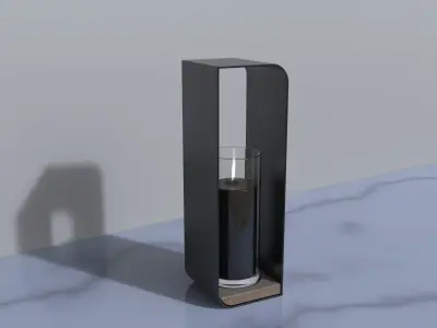 Candle Holder 3D model 3D model
