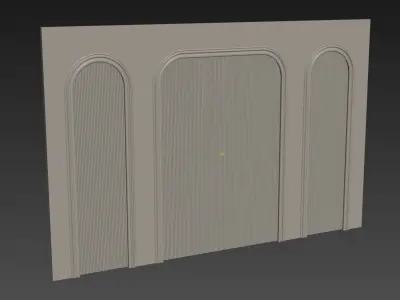 Decorative V17 Wall Panels 3D model
