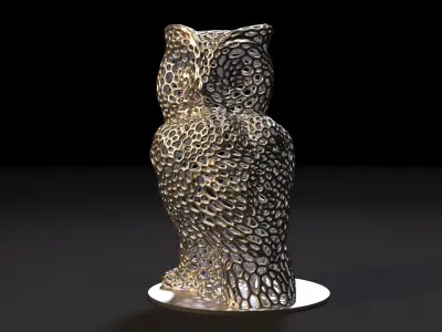 Owl decor 3D print model