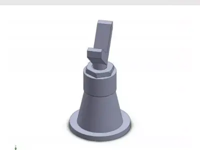 An engineering product  3D model