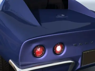 Chevrolet Corvette 69 3D model