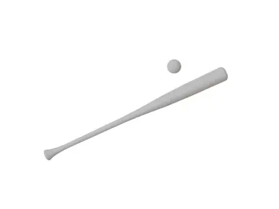 Baseball Bat Free 3D model