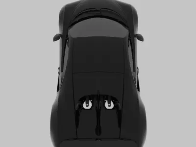BUGATTI chiron - sport car 3D model