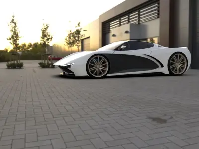 VETTE MACO Sport Concept 3D model