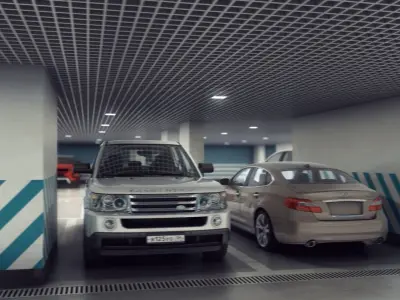 Underground Parking 3D model