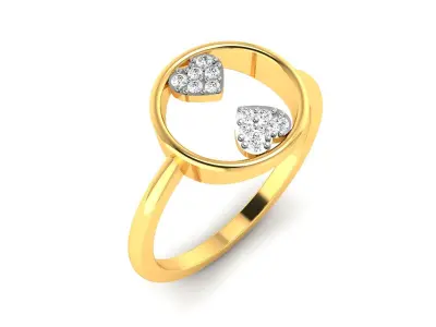 Engagement Wedding Ring 3dm STl OBJ FBX Render Details 3D print model purchase