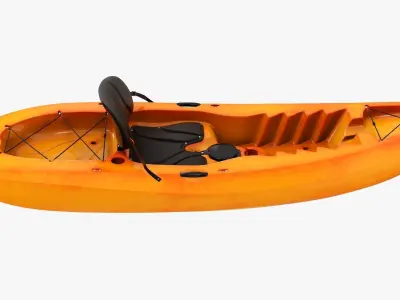 Kayak 01 3D model