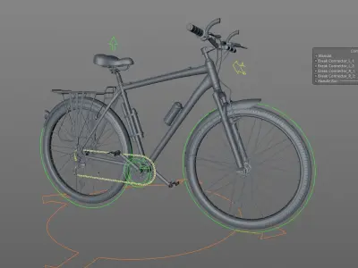 Mountain Bike 3D model 3D model